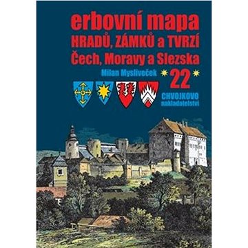 Erbovní mapa hradů, zámků a tvrzí Čech, Moravy a Slezska 22 (978-80-86183-99-2)