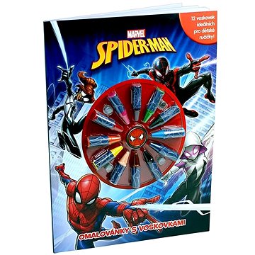 Spider-Man: Omalovánky s voskovkami (8594050434110)