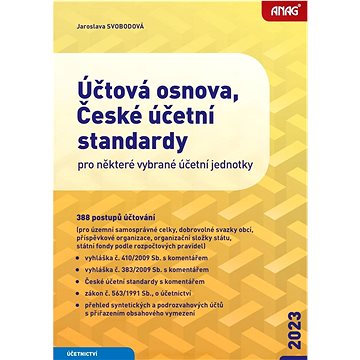 Účtová osnova, České účetní standardy 2023: pro některé vybrané účetní jednotky – 388 postupů účtová (978-80-7554-386-8)