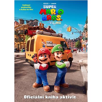 Super Mario Bros. ve filmu Oficiální kniha aktivit (8594050435704)