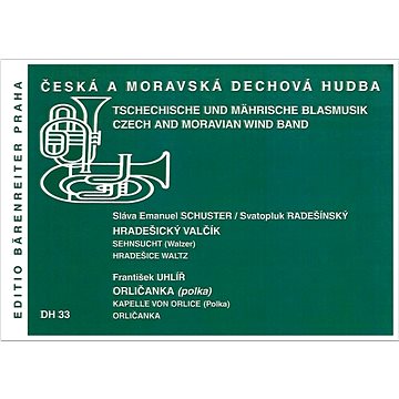 Hradešický valčík / Orličanka (polka): Česká a moravská dechová hudba (9790260101630)