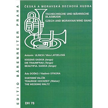 Krásná Saskia / Svatební valčík: Česká a moravská dechová hudba (9790260102682)
