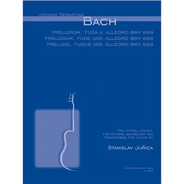 Preludium, fuga a allegro BWV 998 (9790260103368)