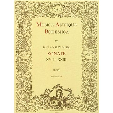 Sonate XVII-XXIII: Piano (9790260001329)