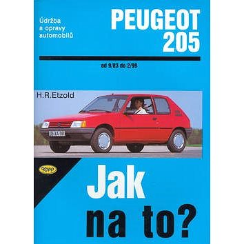 Peugeot 205 od 9/83 do 2/99: Údržba a opravy automobilů č. 6 (80-7232-071-8)