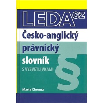 Česko-anglický právnický slovník (978-80-7335-249-3)