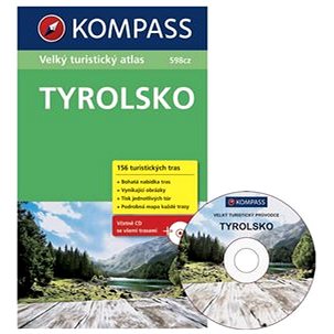 Tyrolsko: Velký turistický atlas 1:5000 000 (859-5-332-0257-2)