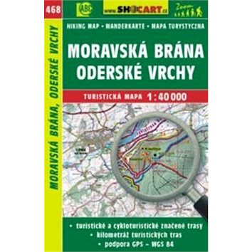 Moravská Brána, Oderské vrchy 1:40 000: 468 (978-80-7224-746-2)