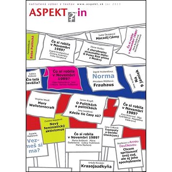 ASPEKT in: Natlačený výber z textov www.aspekt.sk jar 2013 (978-80-8151-005-2)