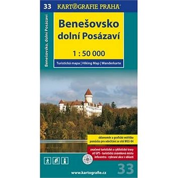 Benešovsko Dolní Posázaví 1:50 000 (978-80-7393-009-7)