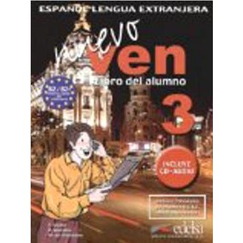 Ven nuevo 3 + CD: španělština pro střední a jazykové školy (978-84-7711-853-4)
