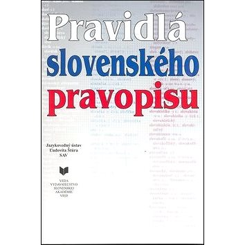 Pravidlá slovenského pravopisu (978-80-224-1331-2)