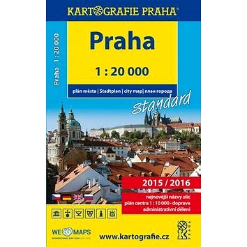 Praha plán města 1:20 000 (978-80-7393-367-8)