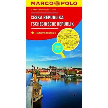 Kniha Česká Republika Tschechische Republik 1:800 000 (9783829738460)