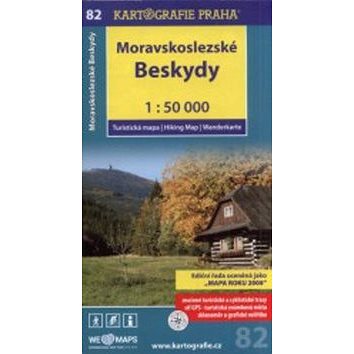 Moravskoslezské Beskydy 1:50 000: turistická mapa (978-80-7393-374-6)