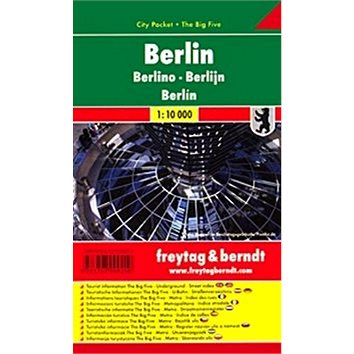 Berlín 1:10 000: Kapesní plán města (9783707909210)