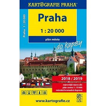 Praha do kapsy 1:20 000: Plán města (978-80-7393-455-2)