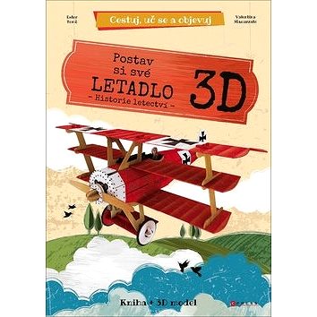 Postav si své letadlo 3D: Historie letectví, kniha + 3D model (8594050423411)