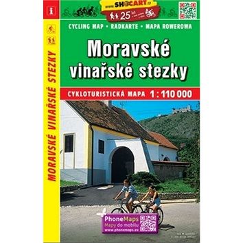 Moravské vinařské stezky 1:110 000 (978-80-7224-617-5)