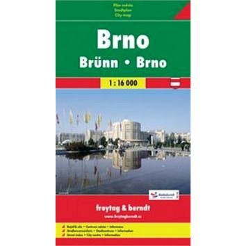 Brno plán 1:16 000 (978-80-85781-52-6)