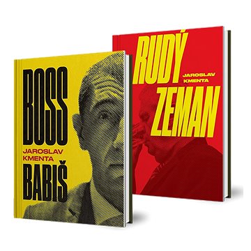 Balíček knih Boss Babiš a Rudý Zeman
