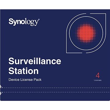 Synology NAS 4 licence pro další IP kamery do Surveillance Station (IPC4)