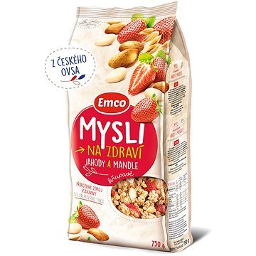 Emco Mysli jahody/mandle 750 g (8595229902805)