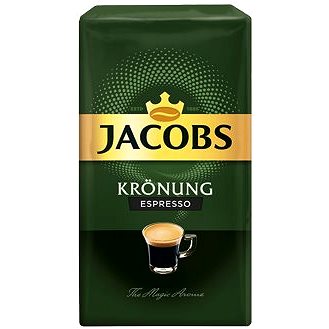 Jacobs Krönung Espresso, pražená mletá káva, 250g (8711000515839)