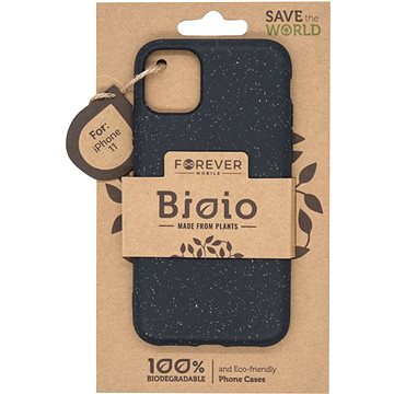 Forever Bioio pro iPhone 11 černý (GSM095180)