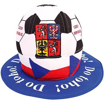 Klobouk fotbalový míč ČR 1 (8592031203427)