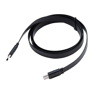 AKASA PROSLIM, USB 3.1 Gen2 typ C propojovací kabel / AK-CBLD08-12BK (AK-CBUB46-10BK)