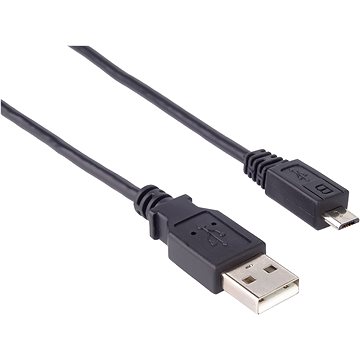 PremiumCord USB 2.0 propojovací A-B micro 2m černý (ku2m2f)