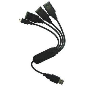 PremiumCord 4-portový kabelový (ku2hub4wk)