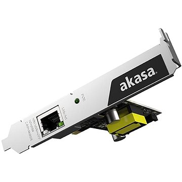 AKASA 2.5 Gigabit PCIe Network Card with PoE (AK-PCCE25-02)