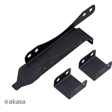 AKASA PCI Slot Bracket for Mounting One/Two 120mm Fans (AK-MX304-12BK)