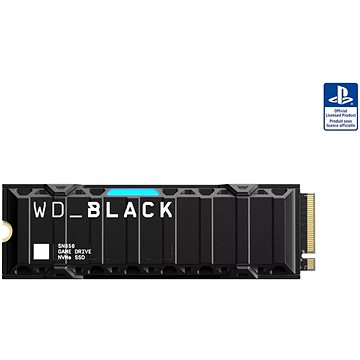 WD BLACK SN850 NVMe Heatsink pro PS5 1TB (WDBBKW0010BBK-WRSN)