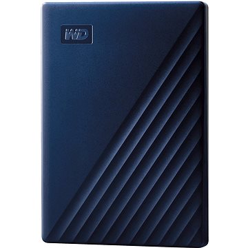 WD My Passport pro Mac 4TB, modrý (WDBA2F0040BBL-WESN)