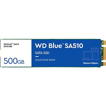 WD Blue SA510 SATA 500GB M.2 (WDS500G3B0B)