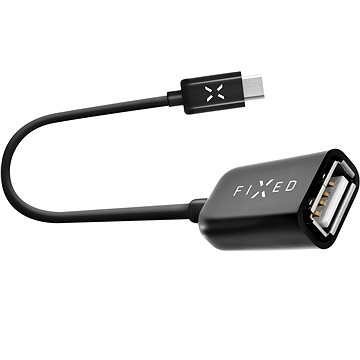FIXED USB-C OTG adaptér černý (FIXA-CTOA-BK)