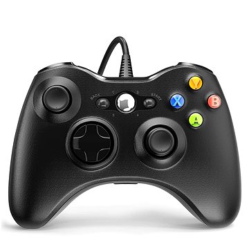 Froggiex Xbox 360 Controller, černý (PRCX360WRDBK)