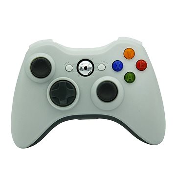 Froggiex Wireless Xbox 360 Controller, bílý (PRCX360PCWLSSW)