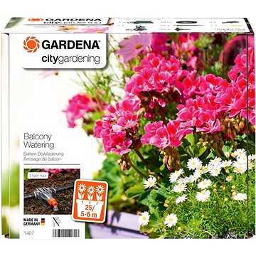 Gardena Automatické zavlažování pro 5-6 m květinových truhlíků (1407-20)