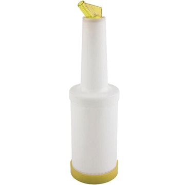 Dávkovací a skladovací láhev plast APS 1 l žlutá (227772123)