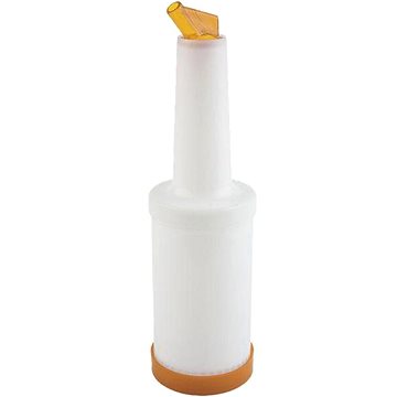 Dávkovací a skladovací láhev plast APS 1 l oranžová (227772127)