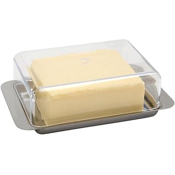 Dóza na máslo APS 16 × 9,5 cm nerez/plast (227772625)