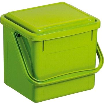 Rotho Kompostér do kuchyně plastový 4,5 l, zelený (229975034)