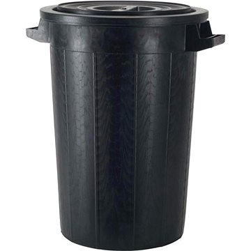 Gastro Popelnice plast s víkem 75 l, černá (229929200)