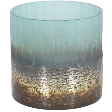 H&L Svícen Gold na čajovou svíčku, modrá (A306-MO-00)