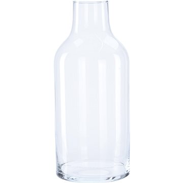 H&L Skleněná váza Smooth 13,5×30cm, čirá (A463-00-00)