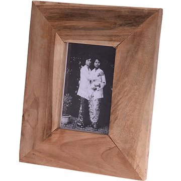 H&L Dřevěný fotorámeček 27,5×22cm, teakové dřevo (A516-00-00)